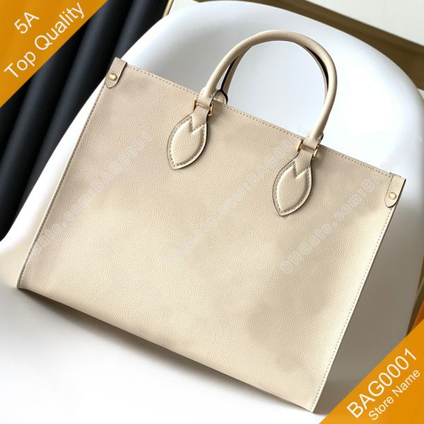 

shoulder bags 5a middle-sized bag women leather embossing shoppingbag shoulderbag handbag with box b008 -2 (45595 -) bag0001