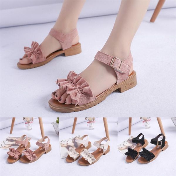 

sandals women summer fashion womens roman party dress shoes casual flat with open toe non-slip beach slipper, Black