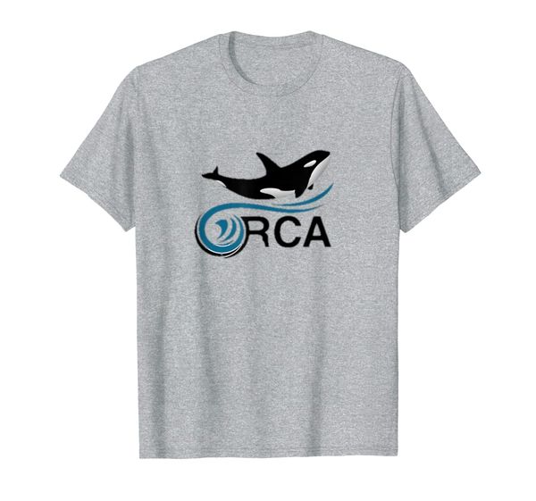 

orca killer whale t-shirt, White;black
