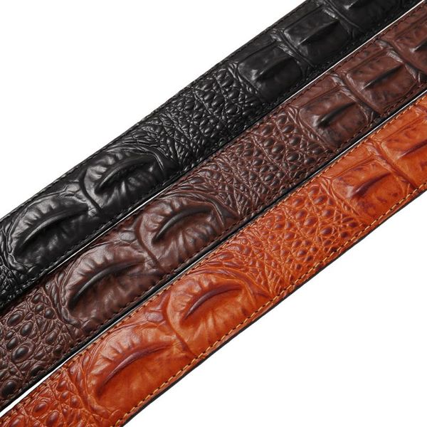 

belts men pattern belt fashion explosions jeans with men's designer leather 3.5cm ly135-3857, Black;brown