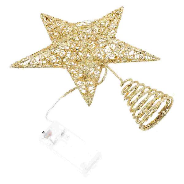 

christmas decorations 1pc decorative xmas treelamp five-pointed star light adorn adornment