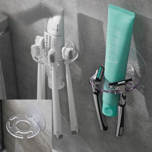 

toothbrush holder bathroom organizer set dispenser for wall storage holders