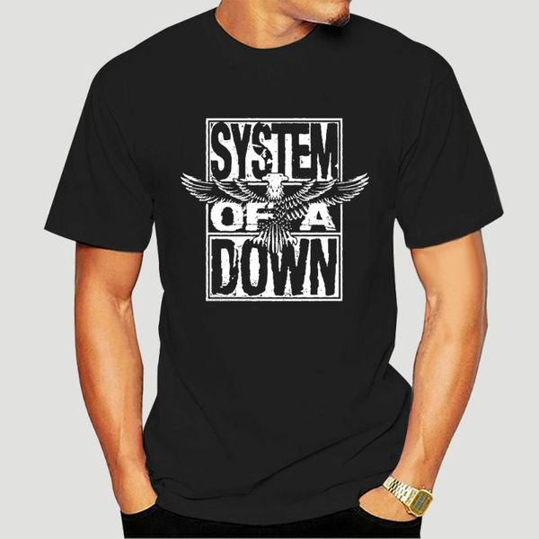 

men's t-shirts system of a down t shirt cotton short sleeve men soad 3d plus size tee 0259k, White;black