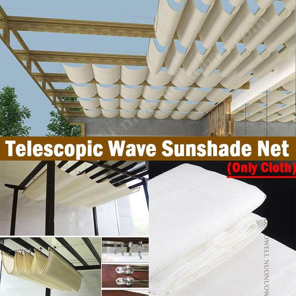 

shade customize white sunshade net hdpe wave sun nets courtyard pavilion protection swimming pool awning sail