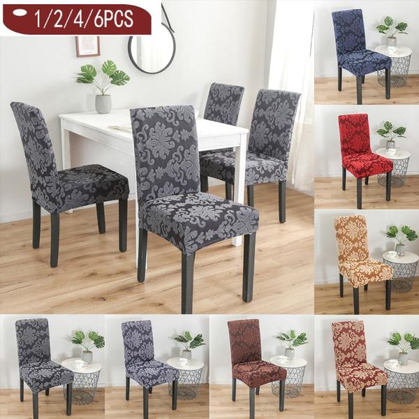 

chair covers 1/2/4/6pcs printing spandex stretch cover elastic seat removable slipcovers restaurant banquet decoration