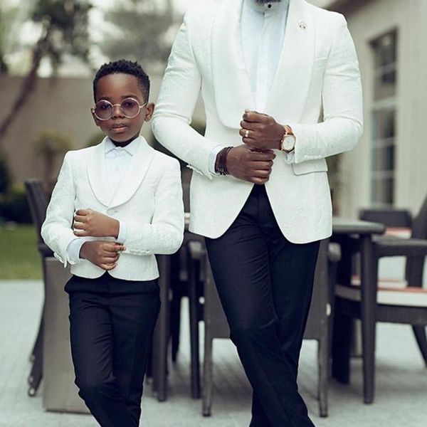 

men's suits & blazers fashion classic white men slim wedding groomsmen wear male business beachparty casual parent child clothing, White;black