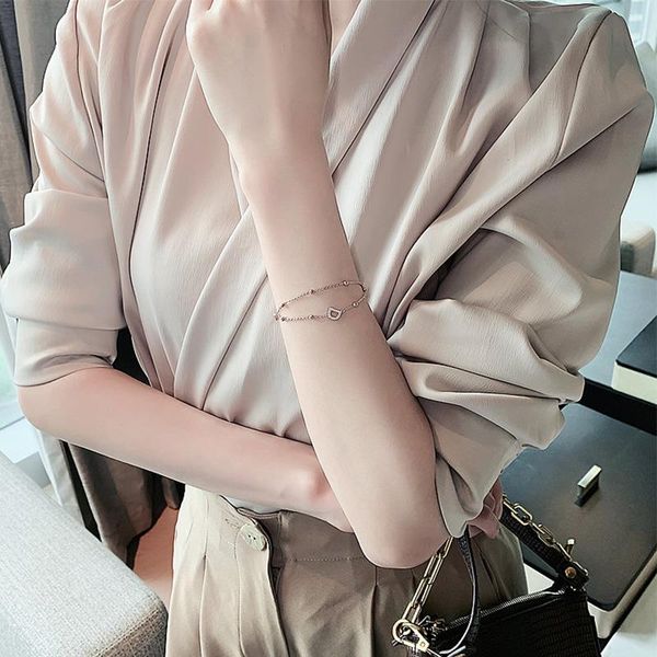 

link, chain bracelet for women real gold plated d-word rose temperament girlfriend personalized design, Black