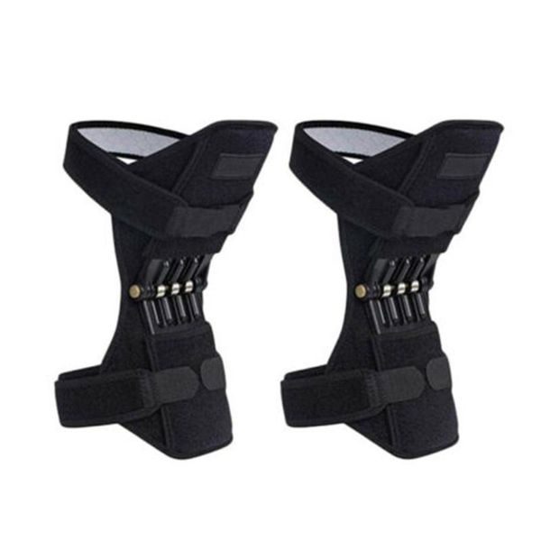 

knee support pads joint aid protector climbing squat sports elbow &, Black;gray