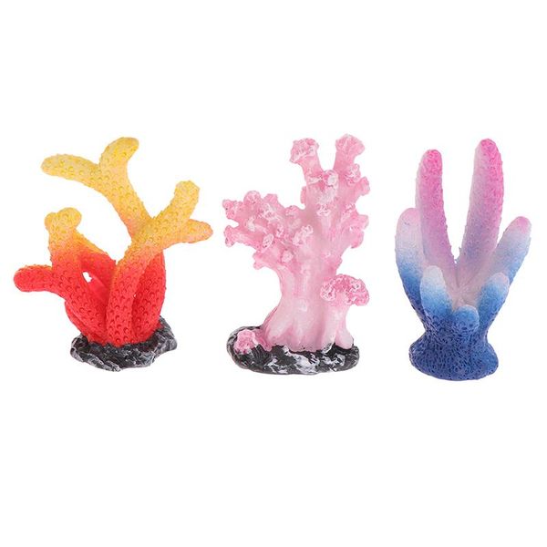 

resin coral decoration colorful fish aquarium artificial for tank reef rock lanscaping ornaments decorations