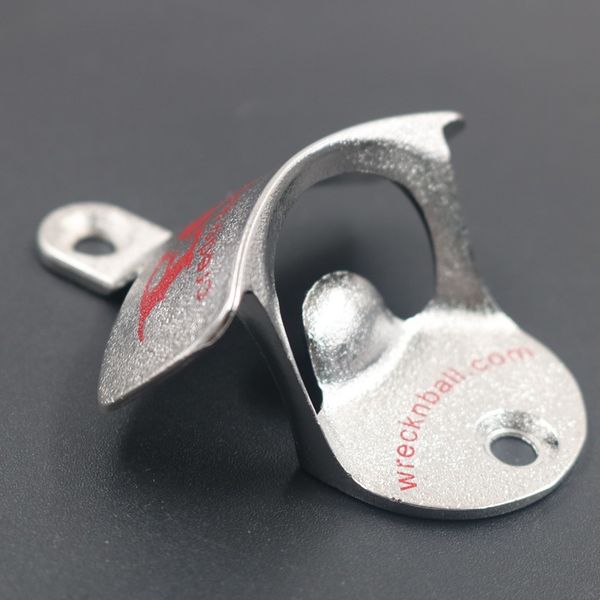 

factory creative zinc alloy wall mounted beer bottle opener