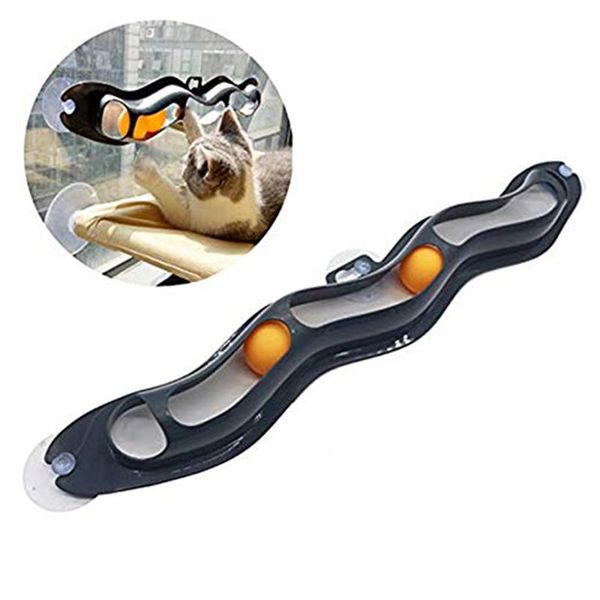 

cat toys table tennis tease pet track ball toy
