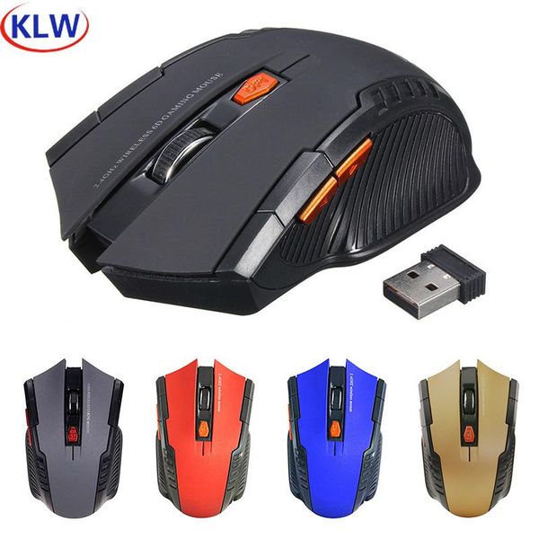 

mice 2.4g wireless mouse optical 6 buttons gamer usb receiver 1600dpi 10m gaming for pc lapcomputer