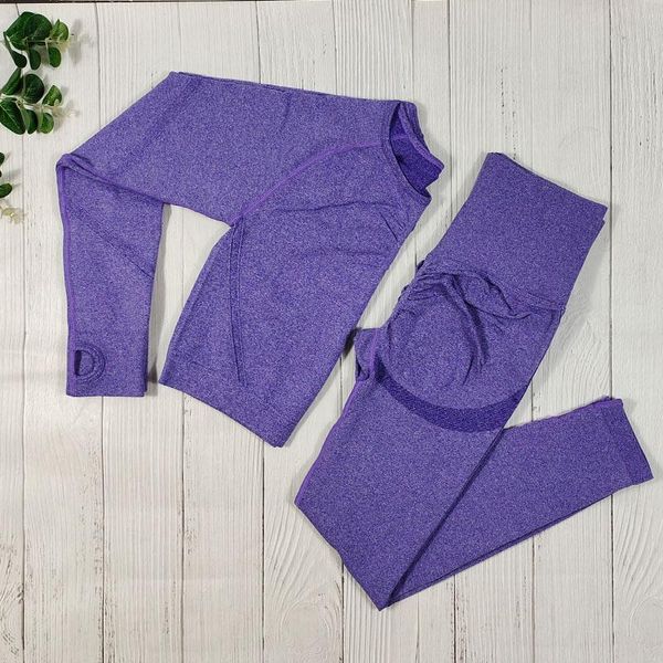 

yoga outfit seamless fitness suit sports set women sportswear and leggings gym workout clothes for athletic wear