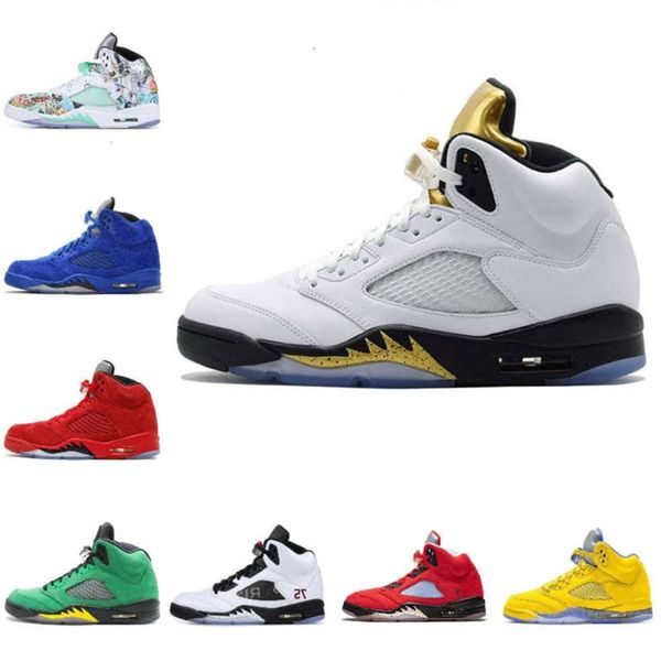 

fire 5s men basketball shoes 5 3 grape aqua suede blue red trophy room laney wings mens airs outdoor trainers sports sneakers yuduojiaju