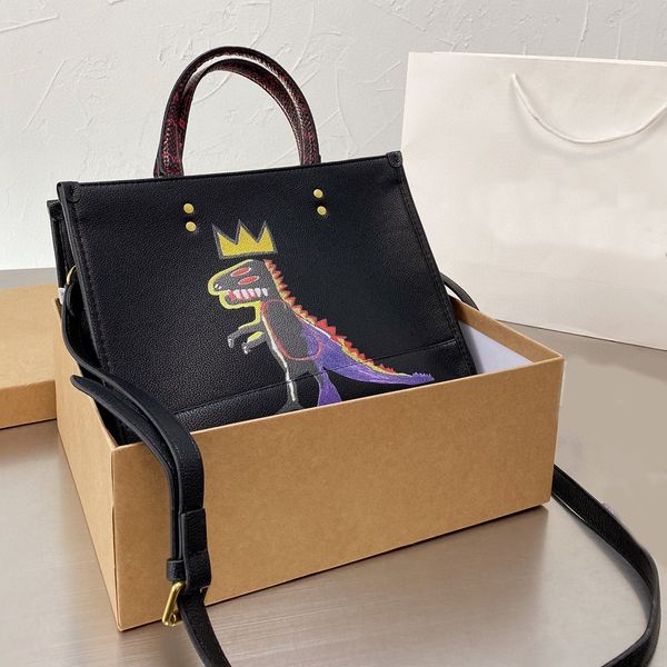 High Luxurys дизайнерская сумка для покупок классические высочайшее качество дамы 2021 сумочка женская мода мать печатание сумки сумки касс лобовые кожаные изделия