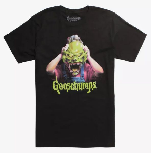 

goosebumps the haunted mask t-shirt new 100% authentic, White;black