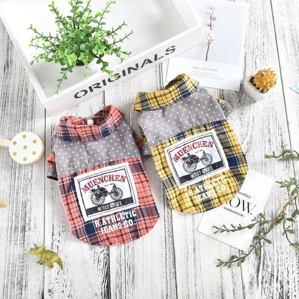 

the dog clothes pet shirt spring summer thin soft breathable small medium sized dog and cat clothing supplies teddy corky
