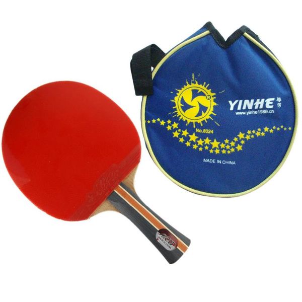 

table tennis raquets yinhe 04b 04 b 04-b pimples in shakehand racket with at a loss paddle bag 2021 factory direct selling fl