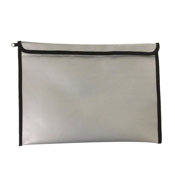 

storage bags file fireproof bag double waterproof liquid silicon aluminum foil fiberglass cloth