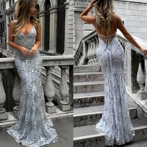 

new v-neck suspender sequin women's dress, White;black