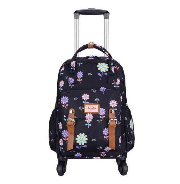 

duffel bags women travel trolley bag wheeled backpacks luggage on wheels water proof rolling backpack suitcase