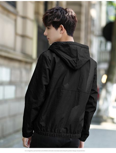 

men's jackets men spring wind breaker jacket sportswear fashion thin windbreaker coats hip hop black gray m-3xl 3tky, Black;brown