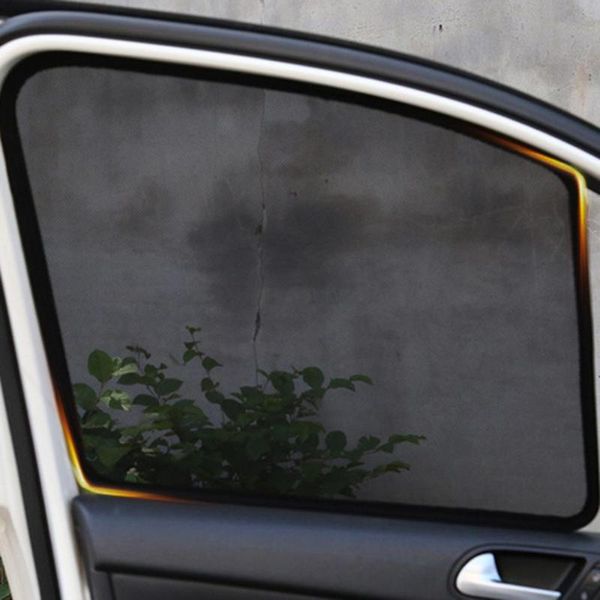 

4pcs car sun shade mesh sunscreen nylon heat insulation magnetic auto side window curtain for cx-5 ke 2012-2021 sunshade