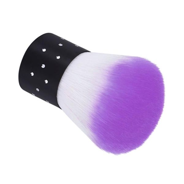 

nail art kits manicure pedicure care tools glitter brush dust clean powder remover