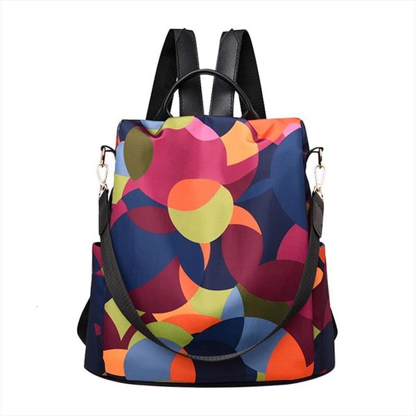 

female anti theft backpack waterproof oxford women fashion travel bags brand ladies large capacity backpacks