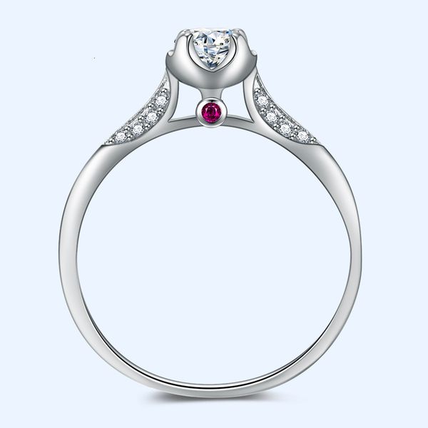 

ring diamond princess 30 points main row female proposal simulation, Silver