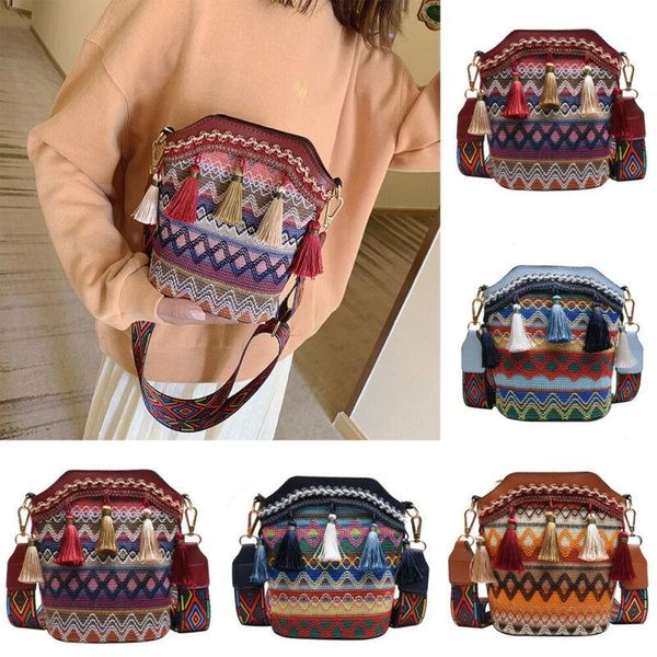 

evening bags fashion women shoulder bag ethnic embroidered mirror hippie sling #25