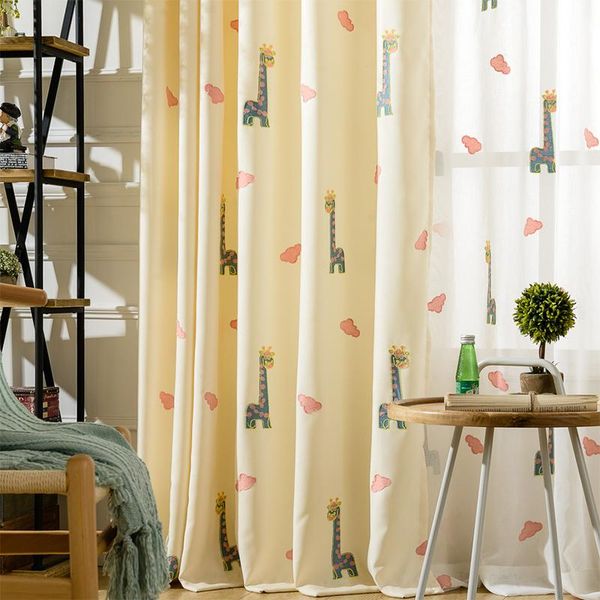 

curtain & drapes cartoon curtains for kids finished printed tulle children