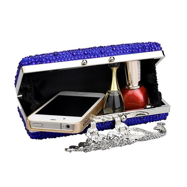 

diamond set clutch peacock evening bag lady cheongsam dress bags