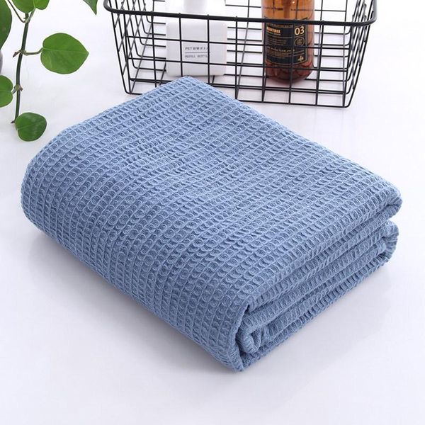 

blankets cotton waffle towel blanket for bed soft throws kids teens lightweight bedspread back to school teenager rugs