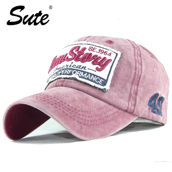 

ball caps cotton washed baseball cap embroidered sun hat, Blue;gray