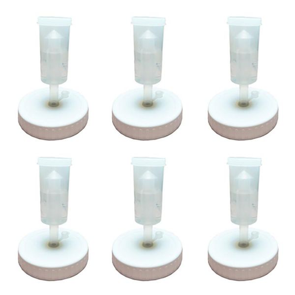 

kitchen storage & organization mouth mason jars lids fermenting with airlocks fermentation kit for making sauerkraut in wide 6pcs