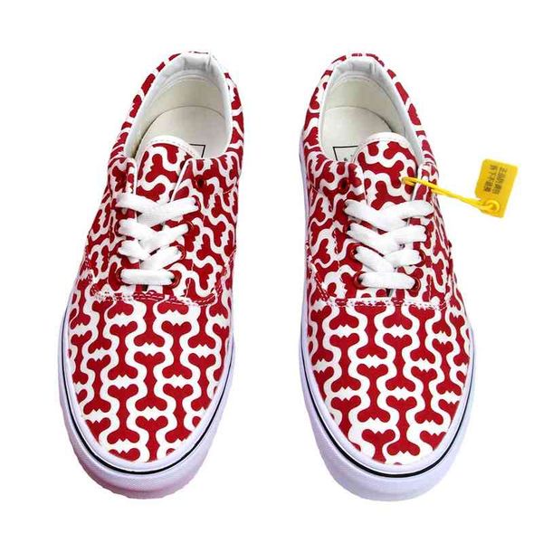 

longvance skate era board shoes low red canvas men's anaheim skateboard couple