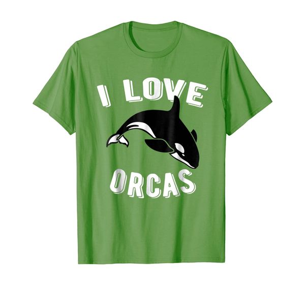 

orcas rescue i love orcas killer whale activist tshirt, White;black