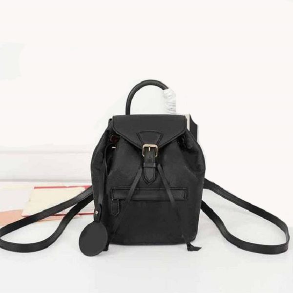 

original high-quality luxury designer backpack lady genuine leather classic backpacks tote handbags women purse presbyopia mini shoulder bag
