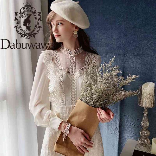 

dabuwawa elegant ruffle appliques a-line dress women autumn mesh lantern sleeve solid party dress ladies dt1cdr016 210520, Black;gray