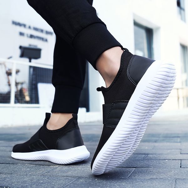 

wholesale womens mens running shoes sport trainers big size 46 black white red gray outdoor jogging sneakers code: lx19-1533