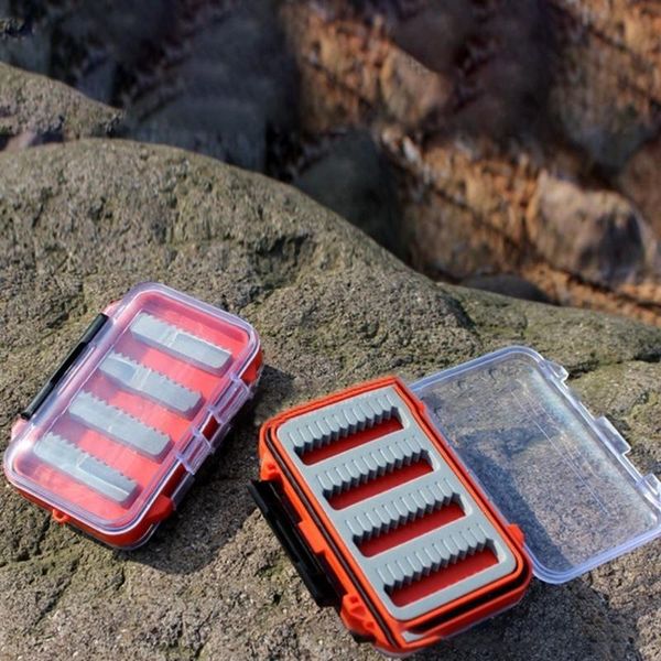 

fishing accessories 1pc plastic lure box gear fish squid line transparent hooks outdoor hook road boxs