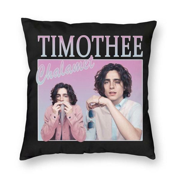 

cushion/decorative pillow timothee chalamet sofa cushion cover 3d print vintage 90s aesthetic tv square floor case home decoration pillowcas