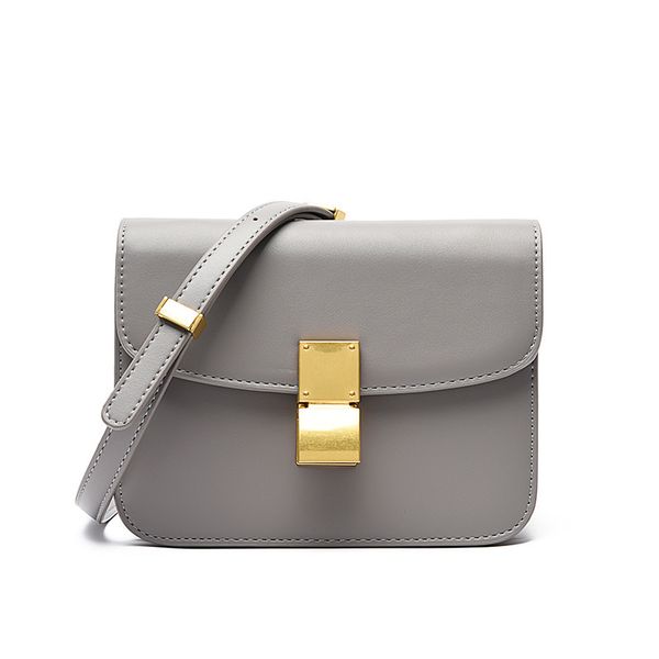 

designer handbag 2021 new korean fashion versatile women's single shoulder slanting beancurd lock small square bag