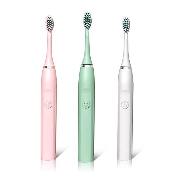 

electric toothbrush sonic household intelligent head soft hair battery smart