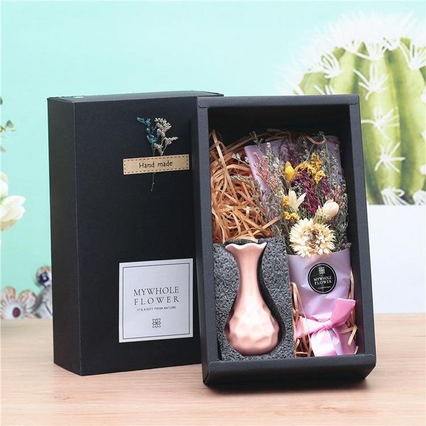 

ins pograph prop colour dried flowers crystal grass bouquet home furnishing decoration gift lover decorative & wreaths