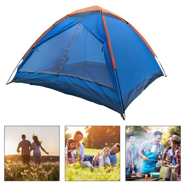 

tents and shelters camping tent 3-4 person family dome easy set up for camp hiking