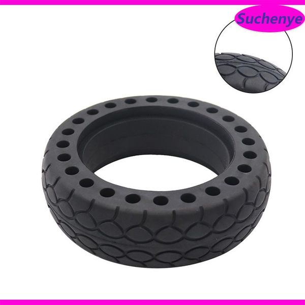 

motorcycle wheels & tires 6 inch solid tire 6x1.6 honeycomb rubber fetus damping tyres wheel for sale electric skateboard