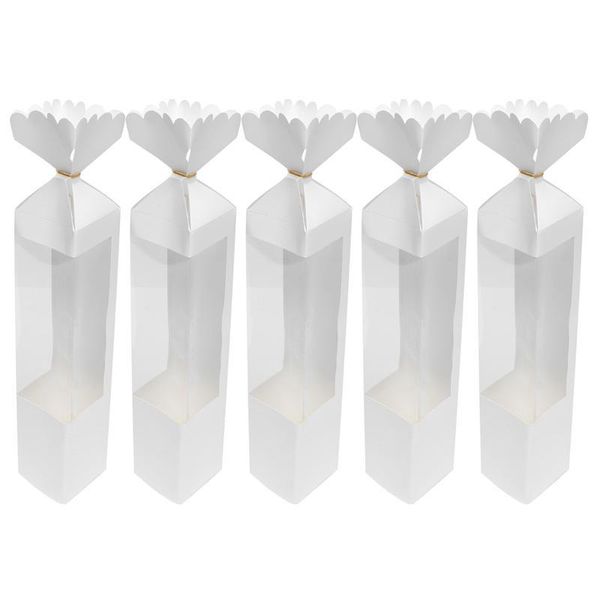

gift wrap 5pcs window flower bouquet boxes box paper florist plant cases
