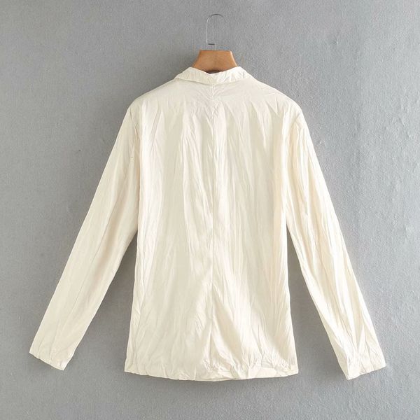

jackets new style wrinkle effect texture lapel long sleeve single breasted female jacket harajuku solid color fashion women's thin coat, Black;brown